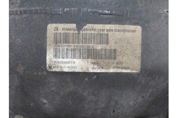 Diferencial trasero Mercedes-Benz Clase C W204 2007-2013 A2043506614