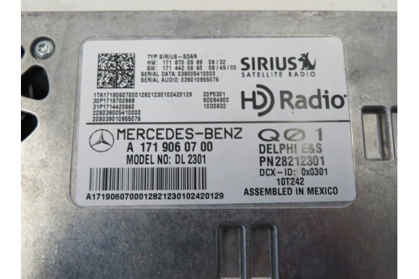 Control Module Mercedes Benz ML W164 A1719060700 Part manufacturer Mercedes Benz OE
