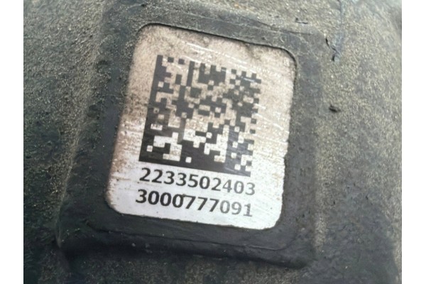 Rear reducer MERCEDES BENZ A2233502403 diesel 210kW 2021 Catalog number of substitutes 3000777091