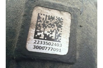 Rear reducer MERCEDES BENZ A2233502403 diesel 210kW 2021 Catalog number of substitutes 3000777091