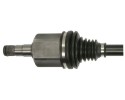Drive axle front L P 637mm professionally remanufactured fits to MAZ