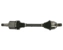 Drive axle front L P 637mm professionally remanufactured fits to MAZ Part manufacturer POINT GEAR