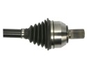 Drive axle front L P 637mm professionally remanufactured fits to MAZ Catalog number of the part PNG76503