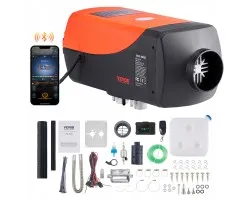 Calefactor de Estacionamiento VEVOR 8KW con Control Remoto Bluetooth