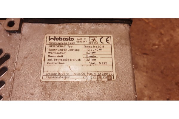 MERCEDES W212 W 212 W218 WEBASTO COMPLETE PETROL Part manufacturer Webasto