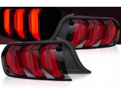 Red LED lamps for Ford Mustang 14 22