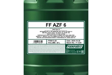 AZF 6 20L_A FANFARO OIL AZF 6 20L S671 090 252 Catalog number of the part FF8613 20