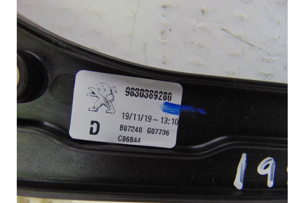 9830389280  ELEVALUNAS DELANTERO DERECHO PEUGEOT 3008 Active 9830389280 198099 PEUGEOT - 5