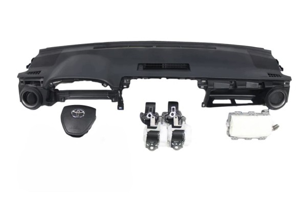 Dashboard Toyota console cockpit cushions belts set repair