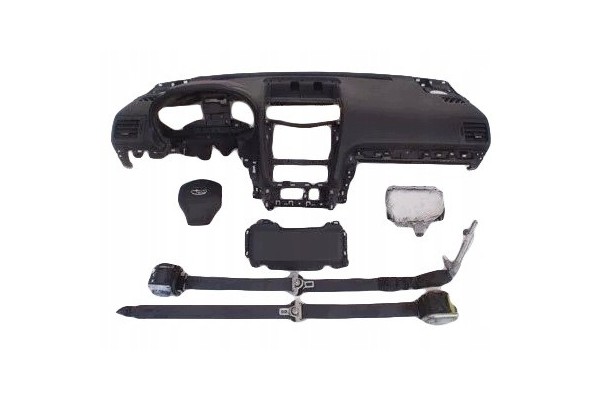 Dashboard Subaru console cockpit cushions belts set repair