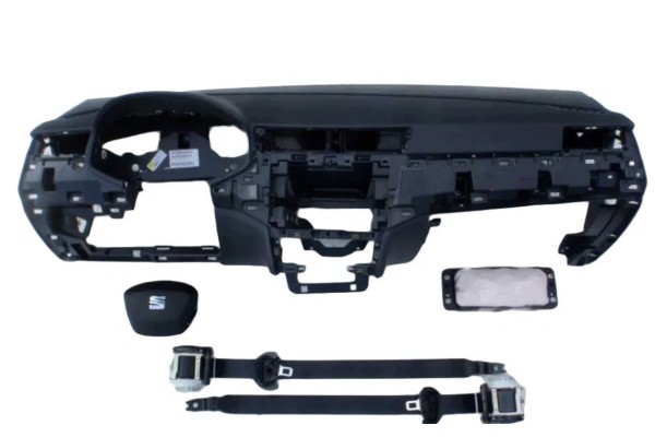 Dashboard Seat console cockpit cushions belts set repair