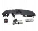 Dashboard Porsche console cockpit cushions belts set repair