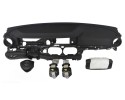 Dashboard Mercedes console cockpit cushions belts set repair Catalog number of the part 3548552