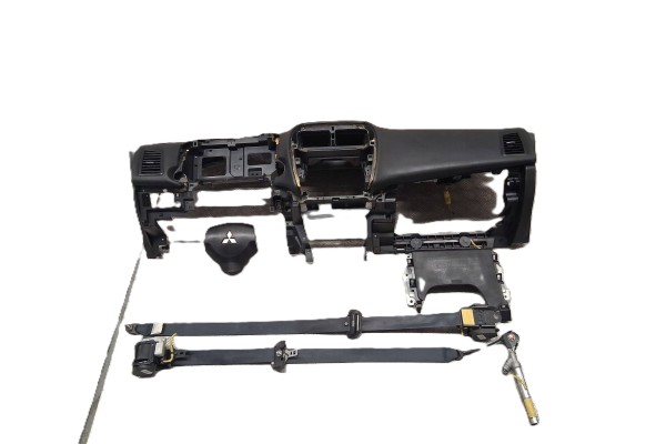 Dashboard Mitsubishi console cockpit cushions belts set repair
