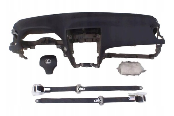 Dashboard LEXUS console cockpit cushions belts set repair