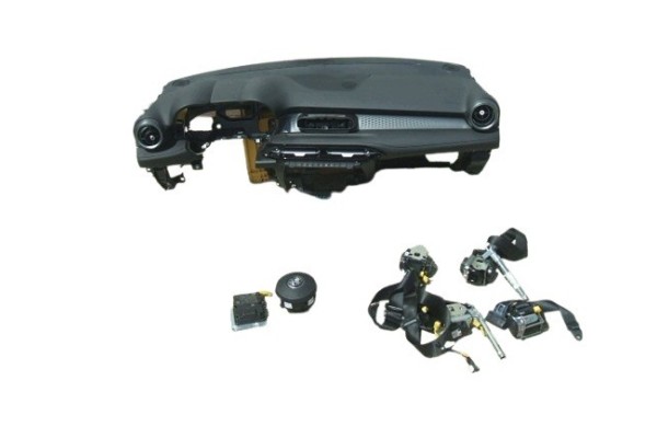 Dashboard ALFA ROMEO console cockpit cushions belts set repair