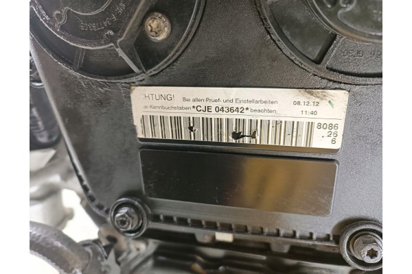 COMPLETE ENGINE AUDI A4 B8 1 8 TFSI CJE Part manufacturer Audi OE