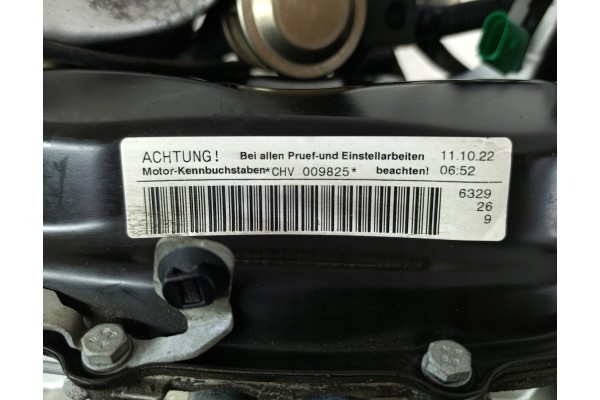 COMPLETE ENGINE AUDI A6 C7 2 8 FSI CHV Quality of parts according to GVO O original with manufacturer s logo OE