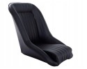 AUTOSTYLE SPORTS CHAIR BLACK FAUX LEATHER 182137