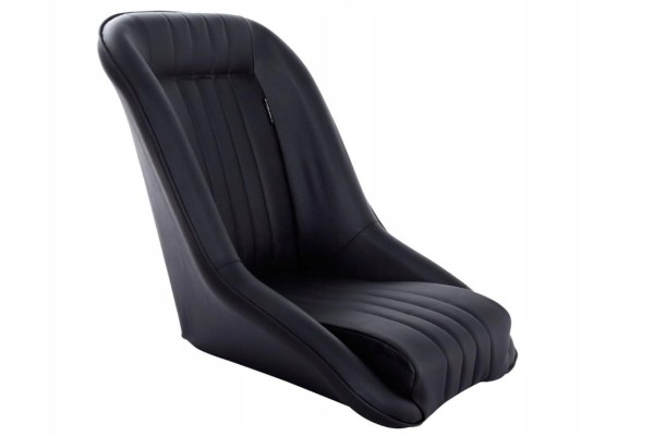 AUTOSTYLE SPORTS CHAIR BLACK FAUX LEATHER 182137