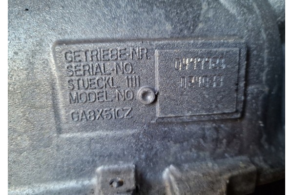 skrzynia GA8X51CZ 8HP51 przeboeg 15000km BMW B47d20b 2 0D Catalog number of the part GA8X51CZ