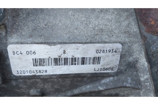 SKRZYNIA AUTOMATYCZNA RENAULT CLIO IV 1 2 TCE DC4 006 Part manufacturer Renault OE