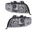 Headlights Lamps L R set Depo Lens Audi A6 C5 4b 0 Lift FL Lci 2001 2005