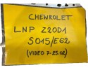 Motor completo Chevrolet LNPZ20D1 2.0 diésel con accesorios completos
