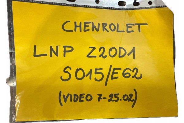 Motor completo Chevrolet LNPZ20D1 2.0 diésel con accesorios completos