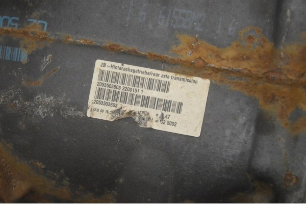 Diferencial trasero Mercedes Benz Clase C W205 A2053503603 2.47 2013-P