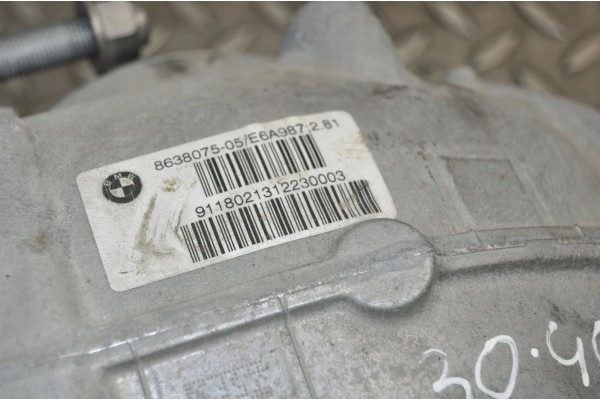 Differential rear axle BMW SERIES 7 G11 G12 2015 2022 8638075 Car type passenger cars