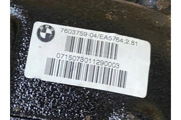 BMW Series 4 Rear Differential OEM 33107603759 Part manufacturer BMW OE