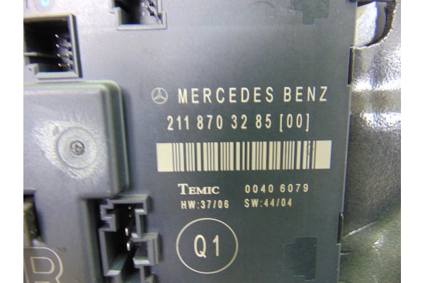 PLATA PUERTA TRASERA DERECHA MERCEDES-BENZ CLASE E (BM 211) BERLINA