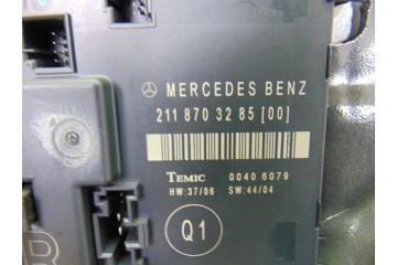 PLATA PUERTA TRASERA DERECHA MERCEDES-BENZ CLASE E (BM 211) BERLINA E 320 CDI (211.022) 2007 PLATA 203414 MERCEDES-BENZ - 5