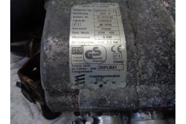 Calefactor estacionario WEBASTO 7M3819008G para VW Sharan I FL 1.9TDI 