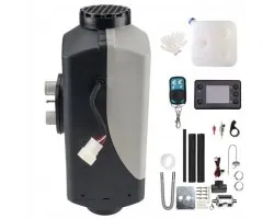 Calefactor estacionario diésel 2kW 12V FDIK con pantalla LCD y ventilador