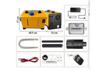 DIESEL HEATER BLOWER FOR GARAGE OIL PARKING HEATING 8KW Car type 4x4 SUV buses undefined trucks cargo vans RVs passenger cars