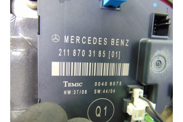 PLATA PUERTA TRASERA IZQUIERDA MERCEDES-BENZ CLASE E (BM 211) BERLINA E 320 CDI (211.022) 2007 PLATA 203415 MERCEDES-BENZ - 10