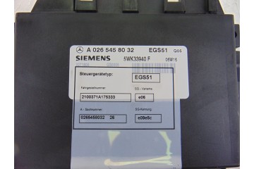 A0265458032 MODULO ELECTRONICO MERCEDES-BENZ CLASE E (BM 210) BERLINA