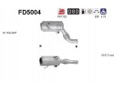 AS DIESEL PARTICULATE FILTER BMW E60 3 0D 05 EURO 4 Catalog number of the part FD5004