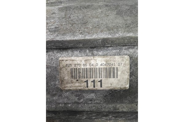 Mercedes Benz S W221 3 0CDI GEARBOX AUTOMATIC 2212706504 Catalog number of substitutes 4047041