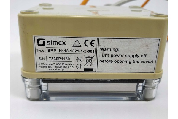 Simex SRP N118 1821 1 2 001 High quality product Engine type not specified