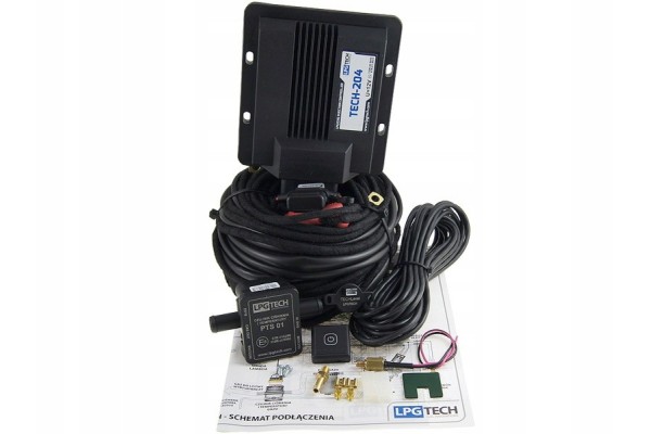 LPGTECH TECH 204 ELECTRONICS SET SEQUENCE 4CYL