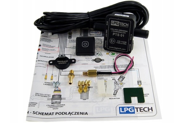 LPGTECH TECH 204 ELECTRONICS SET SEQUENCE 4CYL Part manufacturer LPGtech