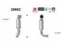 AS CATALYST CITROEN 1 2THP EURO 6