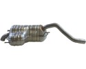 Rear exhaust silencer FIAT DOBLO DOBLO CARGO OPEL COMBO TOUR Car type buses cargo vans