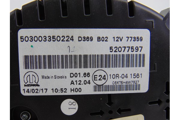 52077597 CUADRO INSTRUMENTOS FIAT 500X (334)