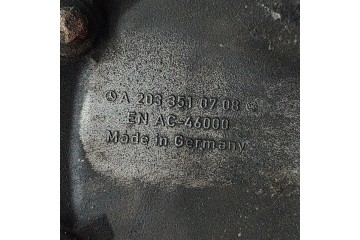 Diferencial trasero Mercedes SLK R172 A1723508000 A2093510205 A2033510