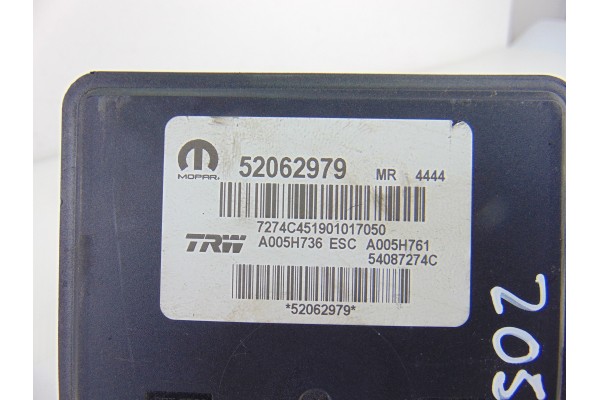 52062979 ABS FIAT 500X (334) Mirror 2017 52062979 205222 FIAT - 2