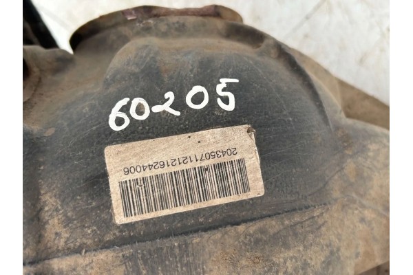 Mercedes Benz C Class Rear Differential Differential C 220 CDI Catalog number of the part A2073500314